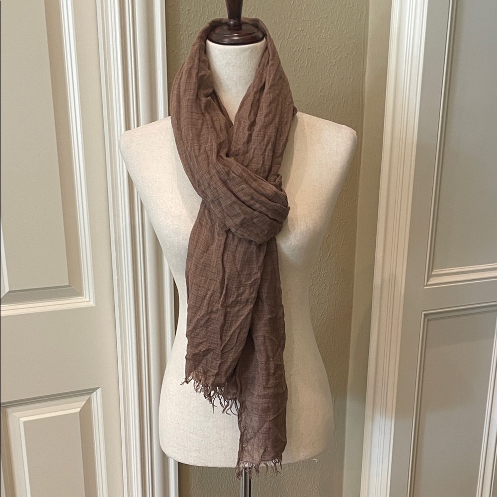 Abercrombie and Fitch Scarf Brown